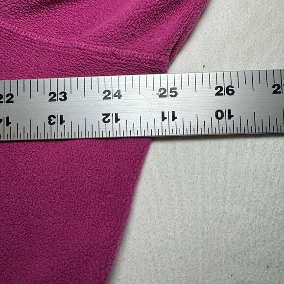 L.L. Bean women’s pink fleece full-zip hoodie. Size 2X - Picture 8 of 8